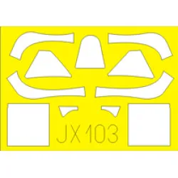 Eduard JX103 1/32 Spitfire Mk.IX Sticker for Aircraft