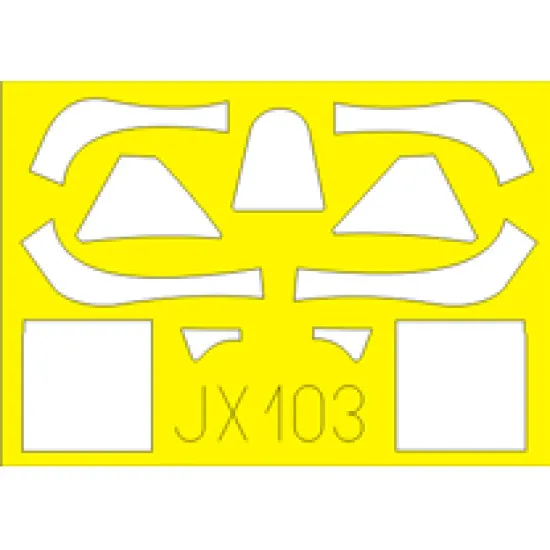 Eduard JX103 1/32 Spitfire Mk.IX Sticker for Aircraft