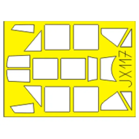 Eduard JX117 1/32 Bf 109F-4 Sticker for Aircraft