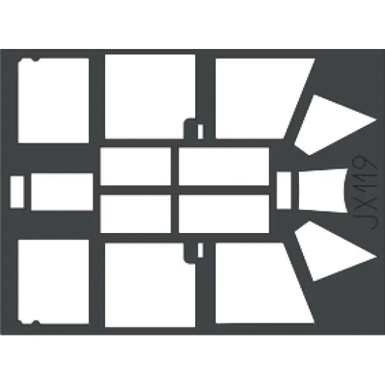 Eduard JX119 1/32 Ar 196A Sticker for Aircraft