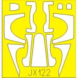Eduard JX122 1/32 Su-25 Frogfoot A Sticker for Aircraft