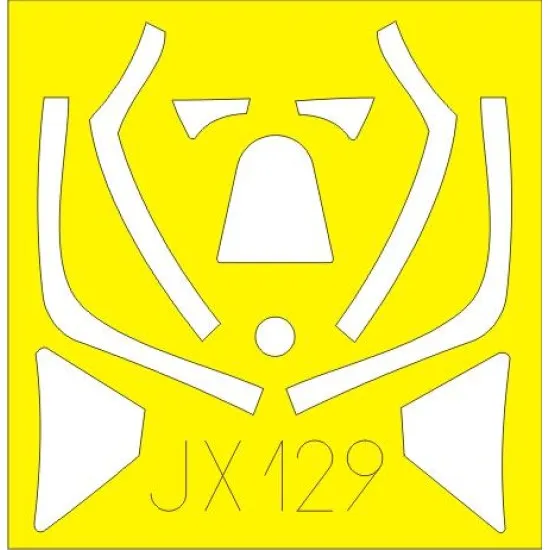 Eduard JX129 1/32 Spitfire Mk.XVIe Sticker for Aircraft