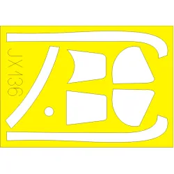Eduard JX136 1/32 P-51D Sticker for Aircraft