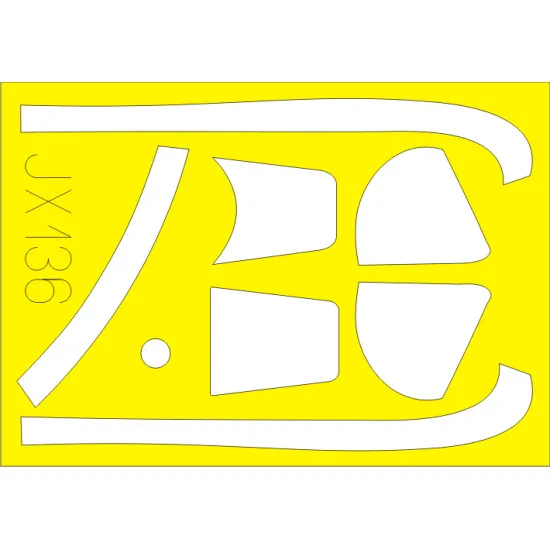 Eduard JX136 1/32 P-51D Sticker for Aircraft
