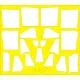 Eduard JX137 1/32 J2M3 Raiden Sticker for Aircraft