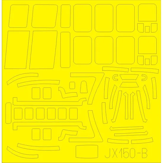 Eduard JX150 1/32 He 111H-6 Sticker for Aircraft
