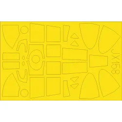 Eduard JX158 1/32 F4U-1 Birdcage Sticker for Aircraft