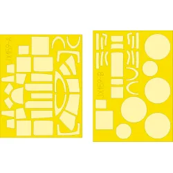Eduard JX159 1/32 B-25J gun nose Sticker for Aircraft