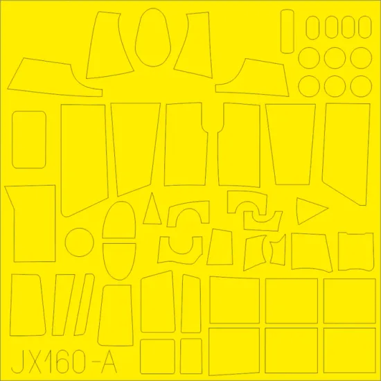 Eduard JX160 1/32 Ju 88A-4 Sticker for Aircraft