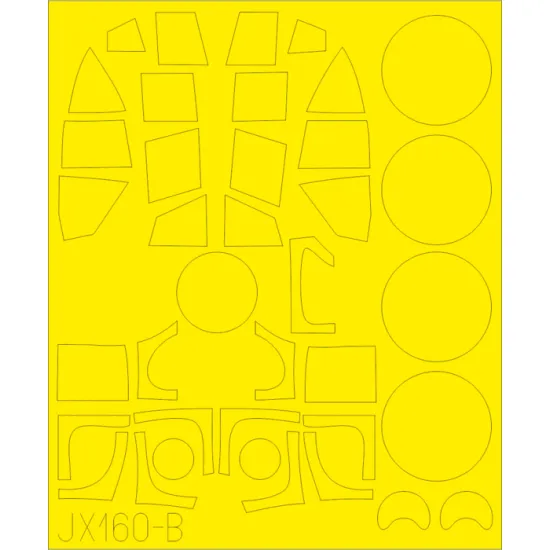 Eduard JX160 1/32 Ju 88A-4 Sticker for Aircraft