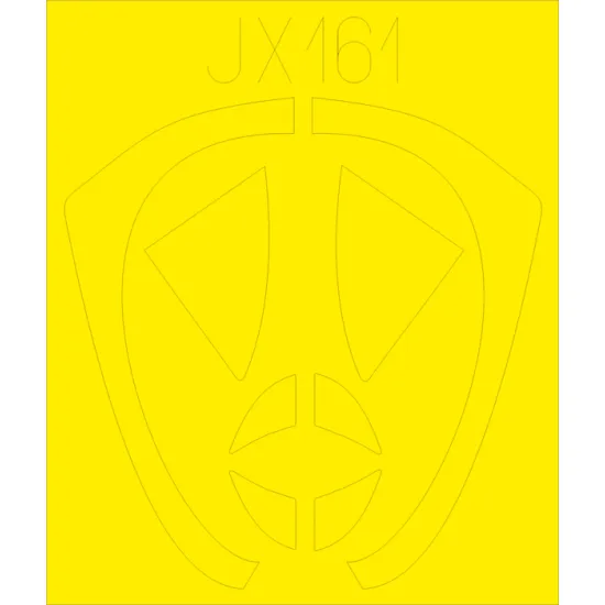 Eduard JX161 1/32 Me 163B Sticker for Aircraft