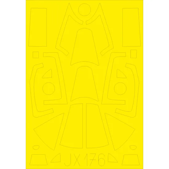 Eduard JX176 1/32 F4U-1A Sticker for Aircraft