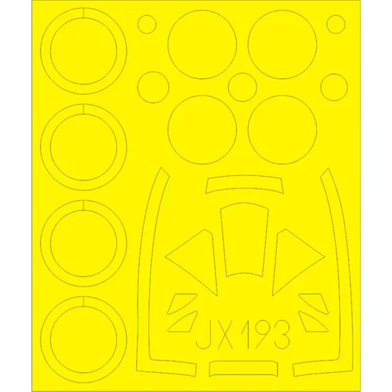 Eduard JX193 1/32 Tempest Mk.V Sticker for Aircraft