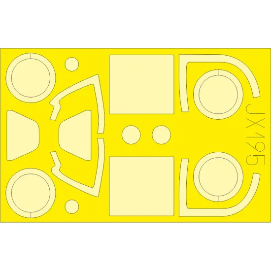 Eduard JX195 1/32 Yak-3 Sticker for Aircraft