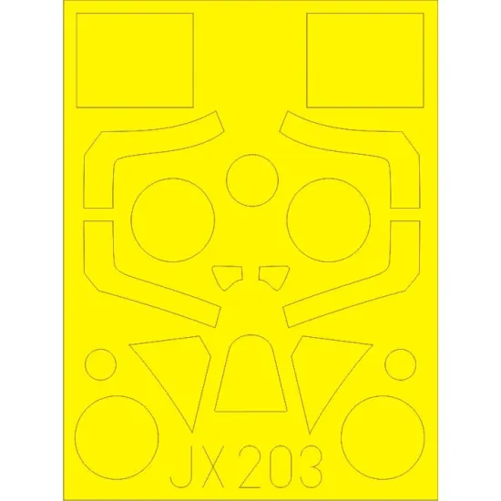 Eduard JX203 1/32 Spitfire Mk.IXc Sticker for Aircraft