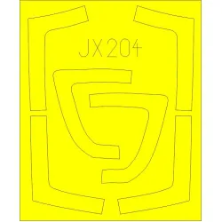 Eduard JX204 1/32 MiG-29A Sticker for Aircraft