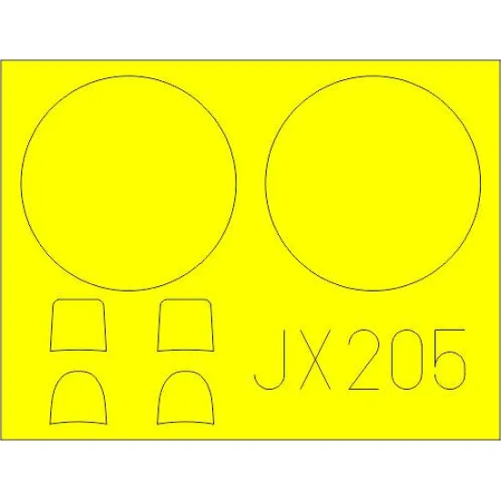 Eduard JX205 1/32 Fokker D.VII Sticker for Aircraft