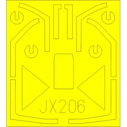 Eduard JX206 1/32 Fw 190A-8 Sticker for Aircraft