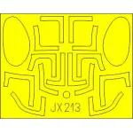 Eduard Jx213 1/35 Ah-6j Sticker For Aircraft