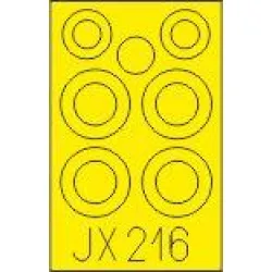 Eduard JX216 1/35 Fl 282 Kolibri Sticker for Aircraft