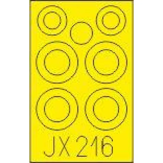 Eduard JX216 1/35 Fl 282 Kolibri Sticker for Aircraft