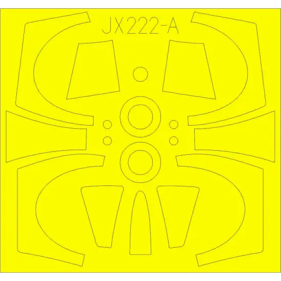Eduard JX222 1/32 TF-104G Sticker for Aircraft