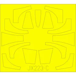 Eduard JX223 1/32 TF-104G TFace Sticker for Aircraft