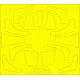 Eduard JX223 1/32 TF-104G TFace Sticker for Aircraft
