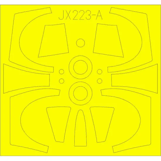 Eduard JX223 1/32 TF-104G TFace Sticker for Aircraft
