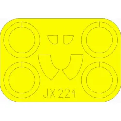 Eduard JX224 1/32 I-16 Type 29 Sticker for Aircraft