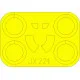 Eduard JX224 1/32 I-16 Type 29 Sticker for Aircraft