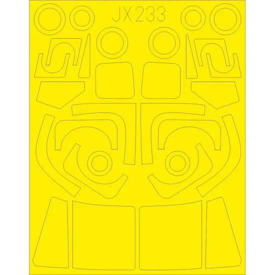 Eduard JX233 1/32 Lynx Mk.8 Sticker for Aircraft