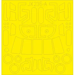Eduard JX235 1/35 MH-60L Sticker for Aircraft