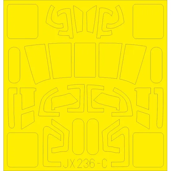 Eduard JX236 1/35 MH-60L TFace Sticker for Aircraft