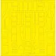 Eduard JX238 1/32 Bf 110C-2/C-7 TFace Sticker for Aircraft