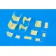 Eduard JX238 1/32 Bf 110C-2/C-7 TFace Sticker for Aircraft