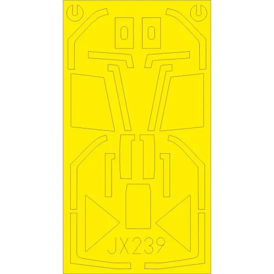 Eduard JX239 1/32 Fw 190A-8/R2 Sticker for Aircraft