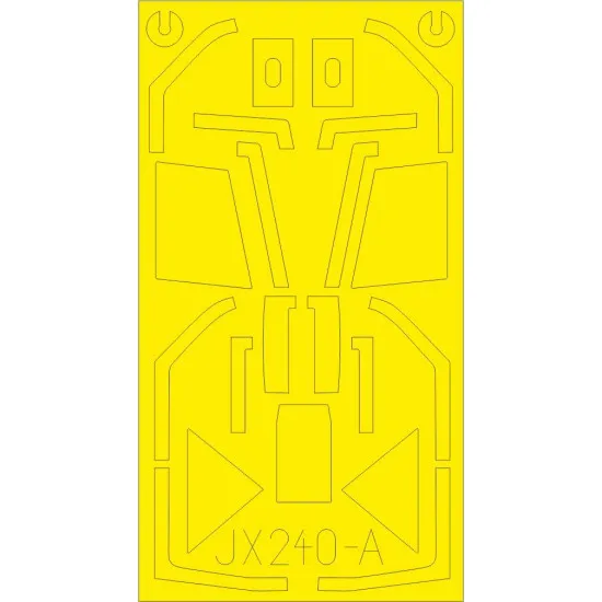 Eduard JX240 1/32 Fw 190A-8/R2 TFace Sticker for Aircraft