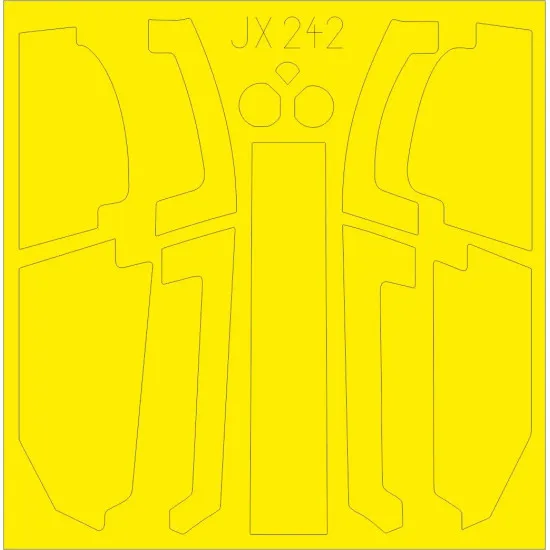 Eduard JX242 1/35 AH-1Z Sticker for Aircraft