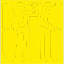 Eduard JX243 1/35 AH-1Z TFace Sticker for Aircraft