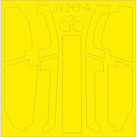 Eduard JX243 1/35 AH-1Z TFace Sticker for Aircraft