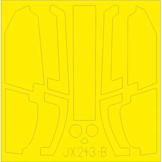 Eduard JX243 1/35 AH-1Z TFace Sticker for Aircraft