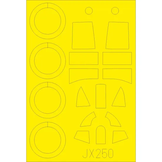 Eduard JX250 1/32 Gladiator Mk.I Sticker for Aircraft