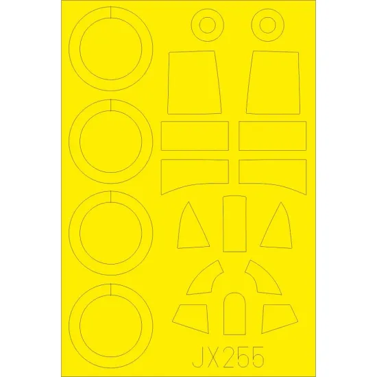 Eduard JX255 1/32 Sea Gladiator Sticker for Aircraft