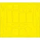 Eduard JX257 1/32 A-26B Invader TFace Sticker for Aircraft