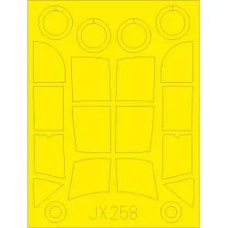 Eduard JX258 1/32 Bf 108 Sticker for Aircraft