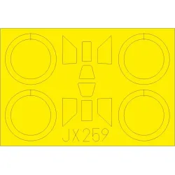 Eduard JX259 1/32 PZL P.11c Sticker for Aircraft