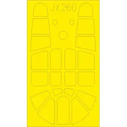 Eduard JX260 1/32 P-40E Sticker for Aircraft