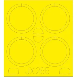 Eduard JX265 1/32 Fokker Dr.I Sticker for Aircraft