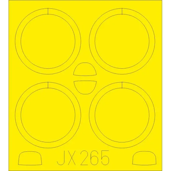 Eduard JX265 1/32 Fokker Dr.I Sticker for Aircraft